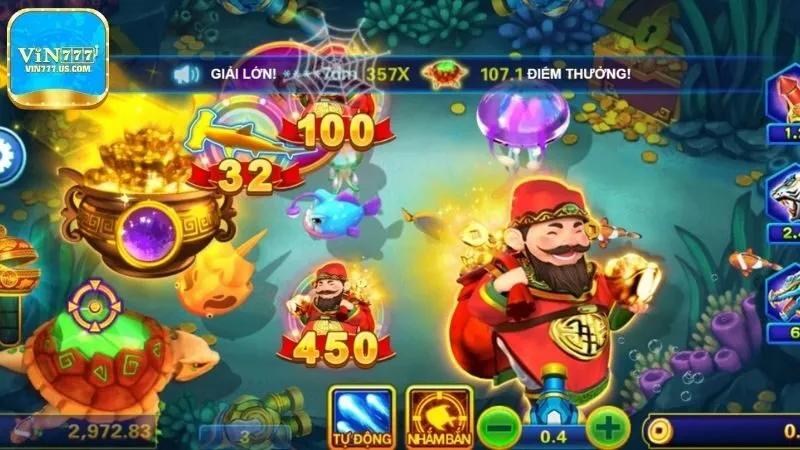 Cách chơi game bắn cá Vin777 hiệu quả, tối ưu điểm số