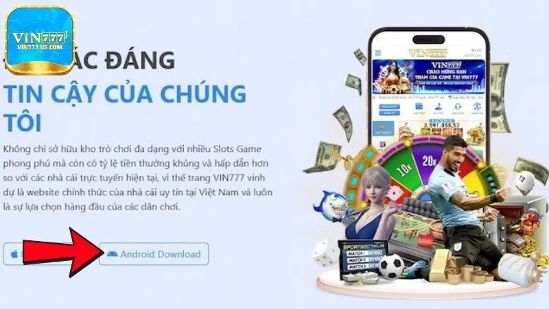 Tải app cho Android